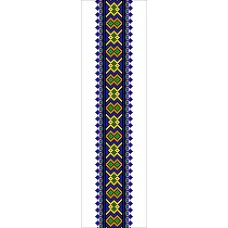 В-057 Вставка для одежды. Схема на канве для вышивки ТМ Вишиванка