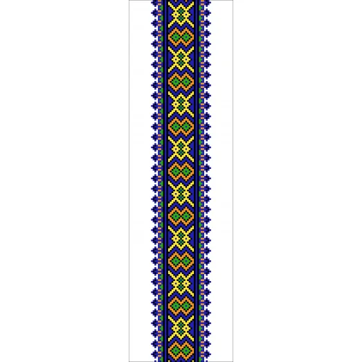 В-057 Вставка для одежды. Схема на канве для вышивки ТМ Вишиванка