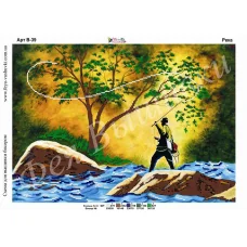 В-039 Река. Схема для вышивки бисером. ТМ Фея Вышивки