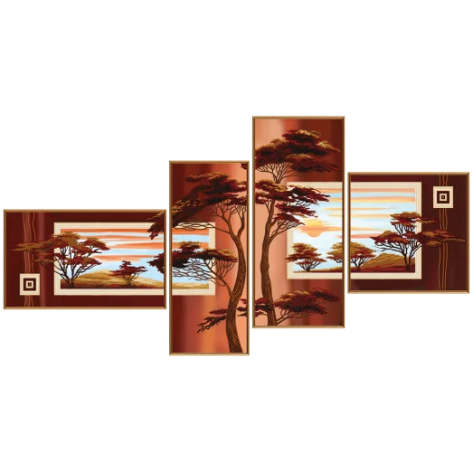 В-46513 В лучах заката. Схема для вышивки бисером Нова Слобода