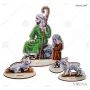 ВЕРТЕП_103 Пастухи. Набор перфорированных заготовок для вышивки бисером или крестиком. ТМ Virena