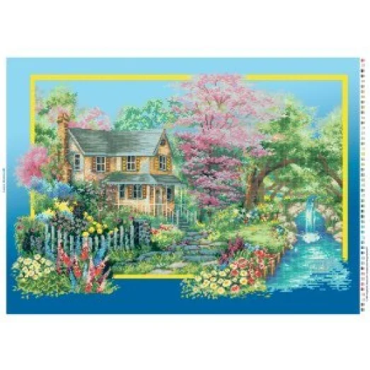 ЧВ-8002 Весенний вальс. Схема для вышивки бисером. Бисерок