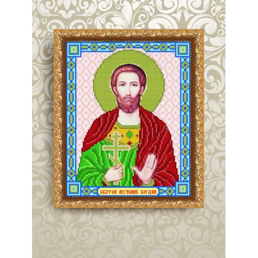 VIA-4094 Св.Богдан. Схема для вышивки бисером. АртСоло 
