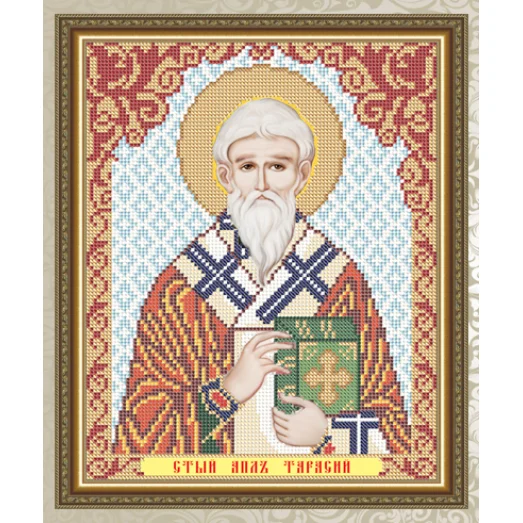 VIA-4107 Святой апостол Тарасий. Схема для вышивки бисером. АртСоло