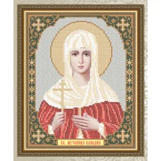 VIA-4126 Святая Мученица Клавдия. Схема для вышивки бисером. АртСоло