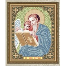 VIA-4128 Святой Апостол Евангелист Матфей. Схема для вышивки бисером. АртСоло 