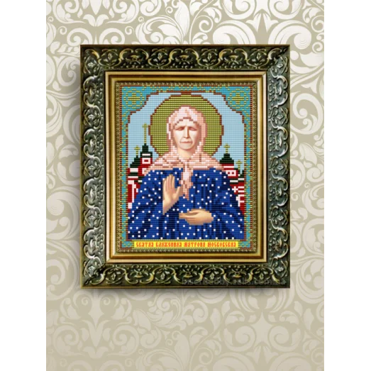 VIA-5008 Святая Матрона. Схема для вышивки бисером. АртСоло