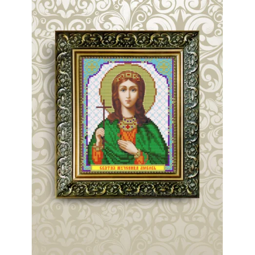 VIA-5067 Святая Любовь. Схема для вышивки бисером. АртСоло