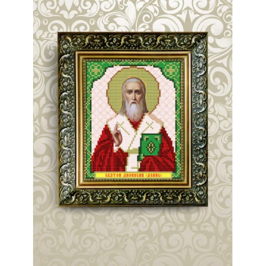 VIA-5073 СВ. Дионисий (Денис). Схема для вышивки бисером. АртСоло