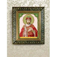 VIA-5079 Святой Владислав . Схема для вышивки бисером. АртСоло