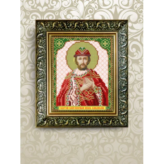 VIA-5079 Святой Владислав . Схема для вышивки бисером. АртСоло