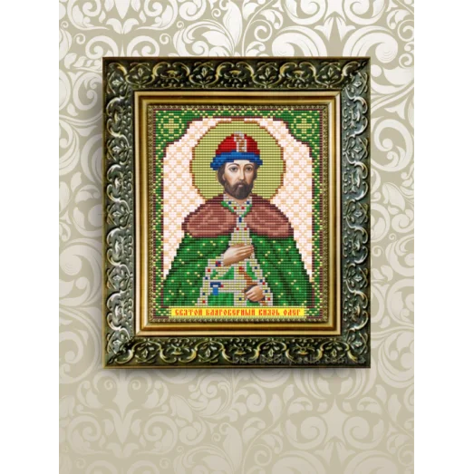 VIA-5083 Святой Олег. Схема для вышивки бисером. АртСоло 