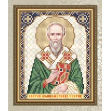 VIA-5102 Святой великомученик Рустик. Схема для вышивки бисером. АртСоло