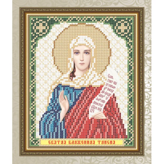VIA-5103 Святая блаженная Таисия. Схема для вышивки бисером. АртСоло