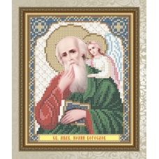 VIA-5116  Святой Апостол Иоанн Богослов. Схема для вышивки бисером. АртСоло