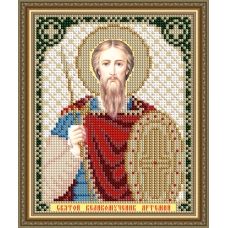 VIA-5182 Святой Великомученик Артемий. Схема для вышивки бисером. АртСоло