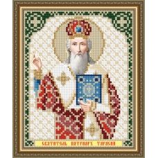 VIA-5198 Святитель Тарасий Патриарх Цареградский. Схема для вышивки бисером. АртСоло