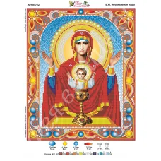ВК-012 БМ Неупиваемая чаша. Схема для вышивки бисером и камнями Фея вышивки