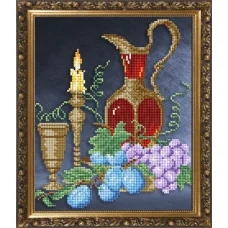 VКA-4070 Натюрморт с графином часть 1 Схема для вышивки бисером. АртСоло