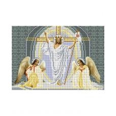 А4-И-401 Воскресение Христово. Схема для вышивки бисером ТМ Acorns
