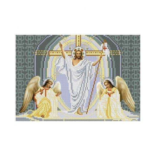 А4-И-401 Воскресение Христово. Схема для вышивки бисером ТМ Acorns