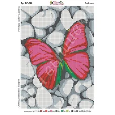 ВП-320 Бабочка. Схема для вышивки бисером Фея Вышивки