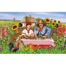БИС-3712н Welcome to Ukraine!. Набор для вышивки бисером Арт Лар