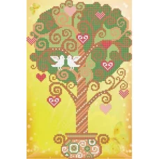 СКМ-127 Дерево достатка. Схема для вышивки бисером. Княгиня Ольга