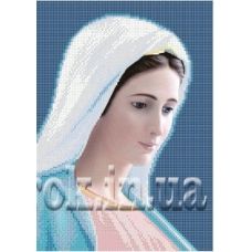 КРМ-09 Богородица - царица мира. Схема для вышивки бисером ТМ Княгиня Ольга
