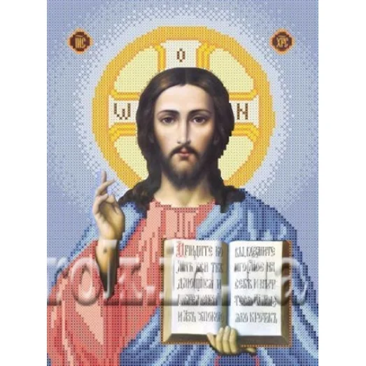 КРМ-17 Господь Вседержитель. Схема для вышивки бисером ТМ Княгиня Ольга