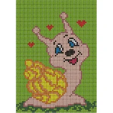 СД-001 Улитка. Схема для вышивки бисером. Княгиня Ольга