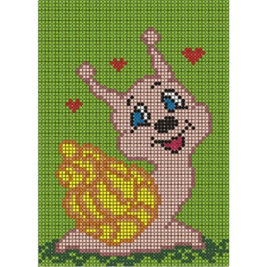 СД-001 Улитка. Схема для вышивки бисером. Княгиня Ольга