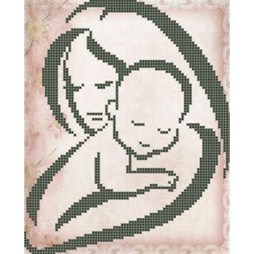 СД-179 Мать и дитя. Схема для вышивки бисером. Княгиня Ольга