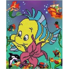 СКМ-051 Флаундер. Схема для вышивки бисером. Княгиня Ольга