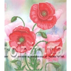 СКВ-087 Розовый сонет. Схема для вышивки бисером. Княгиня Ольга