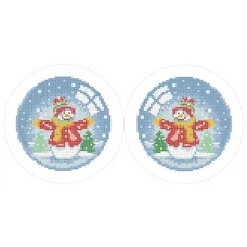 СКМ-138 Новогодняя игрушка. Схема для вышивки бисером. Княгиня Ольга