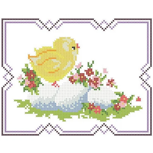 ХВДГ-11 Пасхальный рушник для вышивки. ТМ Княгиня Ольга