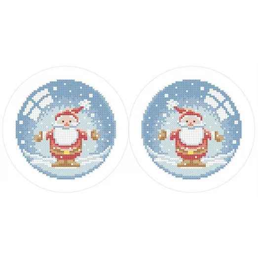 СКМ-141 Новогодняя игрушка. Схема для вышивки бисером. Княгиня Ольга