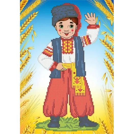 СКМ-148 Козачек. Схема для вышивки бисером. Княгиня Ольга