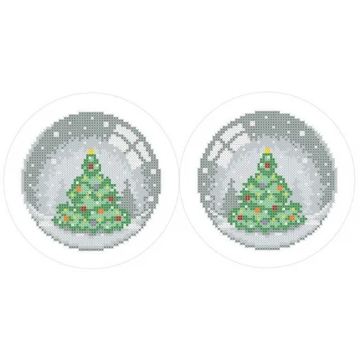 СКМ-136 Новогодняя игрушка. Схема для вышивки бисером. Княгиня Ольга