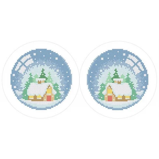 СКМ-137 Новогодняя игрушка. Схема для вышивки бисером. Княгиня Ольга