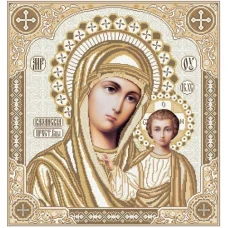 ВКР-16 Богородица Казанская (сепия). Схема для вышивки бисером. Княгиня Ольга