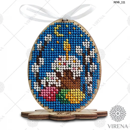 ЯПФ-111 Декоративное пасхальное яйцо под вышивку. ТМ Virena