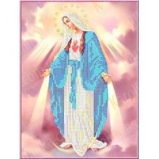КБИ-4031(Ч) Св. Дева Мария Непорочного Зачатия. Схема для вышивки бисером. Каролинка ТМ