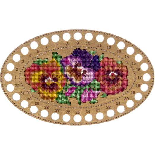 FLHW-015 Заготовка для вышивки нитками по дереву Волшебная Страна