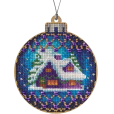 FLHW-025 Заготовка для вышивки нитками по дереву Волшебная Страна