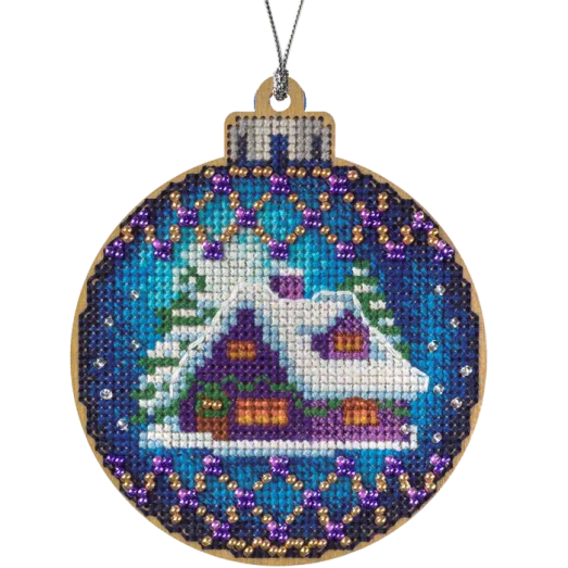 FLHW-025 Заготовка для вышивки нитками по дереву Волшебная Страна