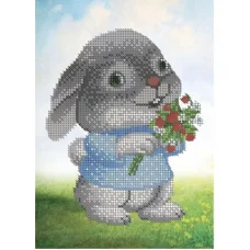 А5-Д-024 Зайка. Схема для вышивки бисером ТМ Acorns