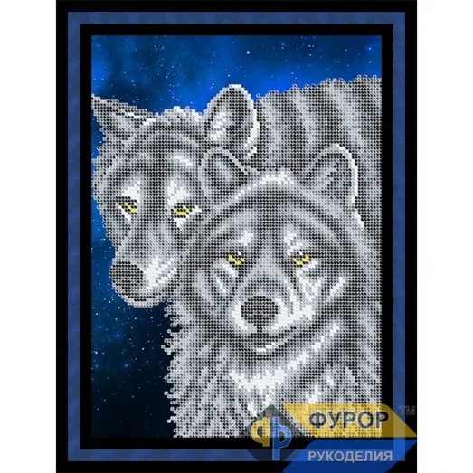 ФР-ЖБч4-037-1 Пара. Схема для вышивки бисером ТМ Фурор Рукоделия