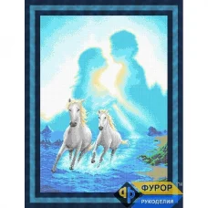 ФР-ЖБп2-004 Лошади. Схема для вышивки бисером ТМ Фурор Рукоделия